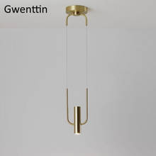 Black Gold Living Room Pendant Light Modern Kitchen Hanging Lamps Dining Room Lights Industrial Lamp Bedroom Lighting Fixtures 2024 - buy cheap