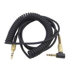 Spring Audio Cable Cord Line for Marshall Major II 2 Monitor Bluetooth Headphone(Without MIC) 2024 - buy cheap