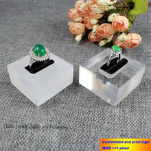 High Quality Square Single Rings Holder Ring Display Stand Ring Organizer Jewelry Showing Rack Showcsae 2024 - buy cheap