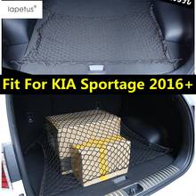 Lapvisor portátil para kia sportage 2016 a 2020, recipiente de armazenamento de bagagem no porta-malas, rede de carga, kit de acabamento com moldura 2024 - compre barato