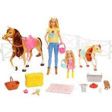 Original Barbie®Y Set de juego de caballos, 15 más que accesorios, Chelsea 2024 - compra barato