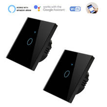 1Gang 2gang 3gang WiFi Touch Switch RF 433Mhz Wall Timer Module Work with Google Home Alexa 110V 220V Tuya Smart Life APP 2024 - buy cheap