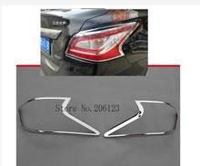 For Nissan Altima 2013 2014 2015 ABS Chrome Tail Light Lamp Cover Trim 2 pcs 2024 - buy cheap