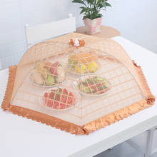 Food Covers Kitchen Accessories Tools Foldable Food Umbrella Cover Anti-Mosquito Mesh Net Tent Anti Fly Mosquito Food Covers 2024 - buy cheap