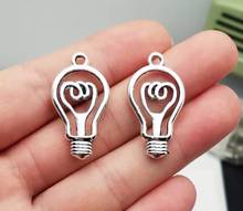 15pcs/lot--32x17mm, Bulb chams,Antique silver plated Light Bulb charms,DIY supplies,Jewelry accessories 2024 - buy cheap