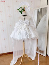 Для девочек на фронте ZasM21 карнавальный костюм цветы после того, как по ощущениям белое свадебное платье вечерние Одежда для ролевых игр изготовленные по индивидуальному заказу любые 2024 - купить недорого