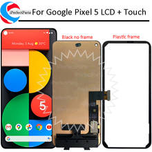 6.0" for Google Pixel 5 LCD Display With Frame Touch Panel Screen Digitizer Assembly For Google Pixel 5 LCD Display GD1YQ GTT9Q 2024 - buy cheap