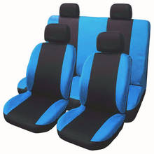 Cubierta de poliéster para asiento de coche, cubierta Universal, se ajusta a la mayoría de fundas para asiento de coche, 6 colores 2024 - compra barato