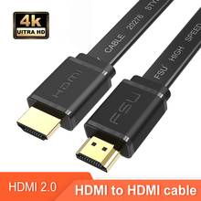 2,0 HDMI 4k 60Hz HDMI к HDMI видео кабель папа к мужчине адаптер позолоченный для сплиттера ноутбука ПК ноутбука HDTV камеры 2024 - купить недорого