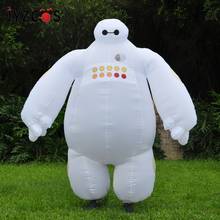 JYZCOS Purim Хэллоуин надувной костюм, Большой Герой 6 Baymax вечерние косплей костюм для мужчин и женщин Взрослый талисман Baymax 2024 - купить недорого