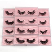 1 Pair Volume Eyelashes 3D Mink Eyelashes Thick Natural Long False Eyelashes Soft Fluffy Eye Lashes Makeup Eyelash 2024 - buy cheap