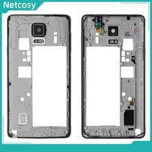 Middle Frame For Samsung Galaxy Note 4 N910 N910F N910C N910G N910A N910H Mid Plate Chassis Housing Cover For samsung Note 4 2024 - buy cheap
