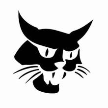 Preto/tira engraçado gato carro adesivo janela decalque do vinil mascote gráfico decoração do carro c048 2024 - compre barato