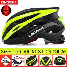 KINGBIKE NEW Bike Helmets Cycling Helmets with Back Warn Light MTB Road Bicycle Helmet casco ciclismo Ultra-light Breathable 2024 - buy cheap