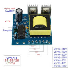 Inversor de corriente de 150W para coche, convertidor de cargador, placa de refuerzo, DC 12V a AC 110V 220V 2024 - compra barato