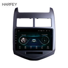 Harfey 9 inch Android 8.1 4-Core Car GPS Navi Multimedia Stereo Player For 2010 2011 2012 2013 ChevyChevroletAVEO Support DVR 2024 - buy cheap