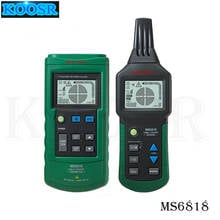 Mastech MS6818 Portable Professional Wire Cable Tracker Metal Pipe Locator Detector Tester Line Tracker Voltage12~400V 2024 - buy cheap