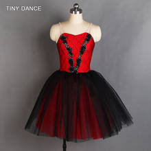 Красное испанское платье, женская модель, танцевальный костюм-пачка для балета, романтичная юбка-пачка для девушек и женщин, для выступлений, 20139 2024 - купить недорого