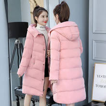 2020 New Winter Women Jacket Casual Hooded Warm Coat Female Long Parkas Cotton Padded Jacket Thicken Snow Wear Outwear P832 2024 - buy cheap