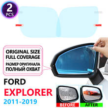 Full Cover Anti Fog Films Rearview Mirrors for Ford Explorer U502 MK5 2011~2019 Car Stickers Clean Films Accessories 2014 2016 2024 - buy cheap