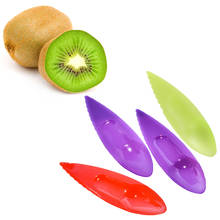 5PCS Peelers Scoop Cutter Candy Color Plastic Kiwi Spoon Kiwi Dig Vegetable Fruit Slicer Knife Peeler Cutter Kitchen Tools 2024 - buy cheap