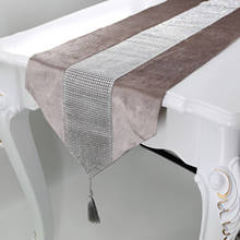 Toalha de mesa decorativa, tecido moderno, simples, com bandeira, decorativa 2024 - compre barato