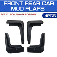 for HYUNDAI SONATA 9th 2015 2016 2018 2019 Car Front Rear Car Mudguards Fender Flares Mud Guard Flap Anti Splash Mudflaps 2024 - buy cheap