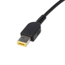 Conector de CC con punta cuadrada para portátil, Cable de alimentación para Lenovo Thinkpad X1, Yoga 11, E5BA 2024 - compra barato
