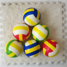 Crianças 6.3cm bolas de estresse voleibol espuma esponja macio bola brinquedos para crianças bebê meninas meninos presente 2024 - compre barato