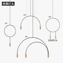 Luminária nórdica e27 com corda para decoração de casa, instalação de luzes suspensas para restaurante, quarto 2024 - compre barato