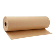 HLZS-30 Meters Brown Kraft Wrapping Paper Roll For Wedding Birthday Party Gift Wrapping Parcel Packing Art Craft 30Cm 2024 - buy cheap