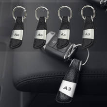LLavero de coche para Audi, accesorios para A3, A4, B6, B8, A6, C6, 80, B5, B7, A5, Q5, Q7, TT, 8P, 100, 8L, C7, 8V, A1, S3, Q3, A8, B9, línea S 2024 - compra barato