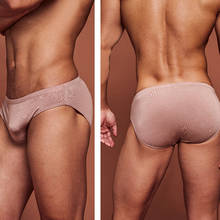 Adannu Brand Underwear Men Briefs Solid Sexy Briefs Slip Cueca Modal Man Underpants U Convex Pouch Low Waist Male Gay Panties 2024 - buy cheap