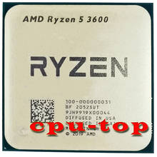 AMD Ryzen 5 3600 R5 3600 3.6 GHz Six-Core Twelve-Thread CPU Processor 7NM 65W L3=32M 100-000000031 Socket AM4 2024 - buy cheap