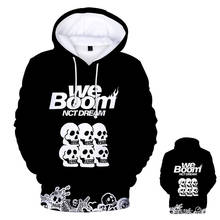 Kpop nct sonho nós boom hoodie das mulheres dos homens hip hop streetwear hoodies camisolas de manga longa pulôver casaco roupas de casal 2024 - compre barato