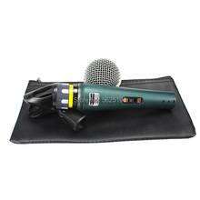 Frete grátis!! Microfone stereo 58a a, melhor preço, microfone voz dinâmico de supercardioide para karaoke 2024 - compre barato