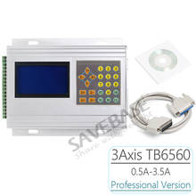 SAVEBASE 3 Axis CNC Stepper Motor Driver TB6560 Box Set + LCD Display + Handle Controller 2024 - buy cheap