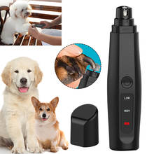 Cão gato indolor prego clippers patas cortador de unhas pet elétrico moedor de unhas grooming trimmer acessórios usb recarregável 2024 - compre barato