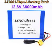 Conjunto de bateria lifepo4 100% v e 32700 v, bateria balanceada para barco elétrico e fonte de alimentação ininterrupta, 12v, 12.8 a 2024 - compre barato