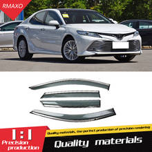 Para Toyota Camry 2012-2015, visera de plástico, parasol de ventilación, deflector de lluvia y sol para Toyota Camry, accesorios para automóviles, 4 unids/set 2024 - compra barato