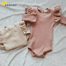 Ma & Baby-Pelele de punto para recién nacidos, ropa suave de manga larga, monos para niñas pequeñas de 0 a 24 meses 2024 - compra barato