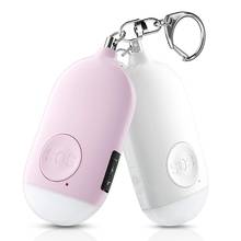 MOOL Personal Alarm Siren 2 Pack-120 DB Self-Defense Alarm Keychain with USB Charging Emergency LED Flashlight 2024 - buy cheap