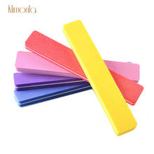 20pcs/lot Color Buffer Durable DIY Washable Nail File Soft Sponge Nail Buffer Double Side Nail File Block Buffing File Tools 2024 - buy cheap