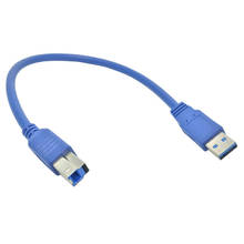 USB Кабель для принтера Cacble A Type Male to B Male сканер USB 3,0 высокоскоростной шнур для печати данных для цифровой камеры HDD Веб-камера принтер 2024 - купить недорого