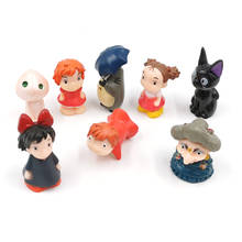 Figuras de acción de Totoro, KiKis, 3-5CM, 80 Uds., juguetes de PVC para niños y niñas 2024 - compra barato