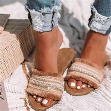Novo verão sandálias femininas sandálias casuais ao ar livre plana confortável sandálias para meninas mulher sapatos de praia calçados mulher mais tamanho 2024 - compre barato
