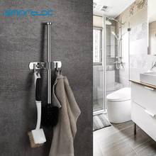 Smartloc-escobilla de baño colgante de pared con soporte, accesorio de repuesto, TPR, Trump, WC 2024 - compra barato