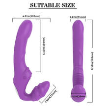 Doble consolador con vibración vibrador 9 frecuencia de Control remoto inalámbrico MILF punto G vibradores anales juguetes sexuales de adultos para mujeres, parejas 2024 - compra barato