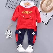 Kiss Baby Boys Clothing Sets Sport Clothes Suit For Boys Spring Hoodies Cosplay Toddler Kids Clothes Fashion Suits 2024 - buy cheap