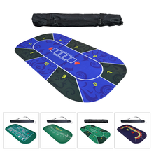 1.2m Texas Hold'em Poker Mat Suede Rubber Table Cloth Table Top Digital print Casino Poker Board Game Poker Chip Desk Pad Sic Bo 2024 - buy cheap